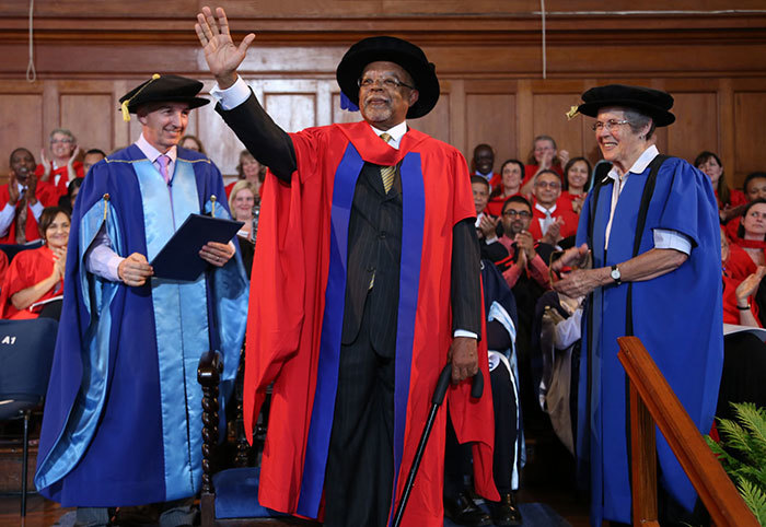 Blessed with ideas: Honorary graduate Prof Henry Louis Gates Jr, renowned literary critic, educator, scholar, documentary maker, writer and editor.
