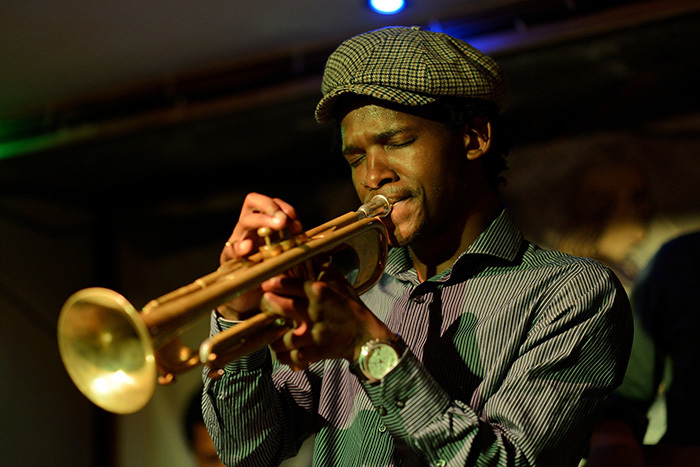 Mandla Mlangeni, a UCT music composition graduate, will be one of six composers presenting new works during the Cape Town Goema Orchestra's sixth season. (Image supplied.)