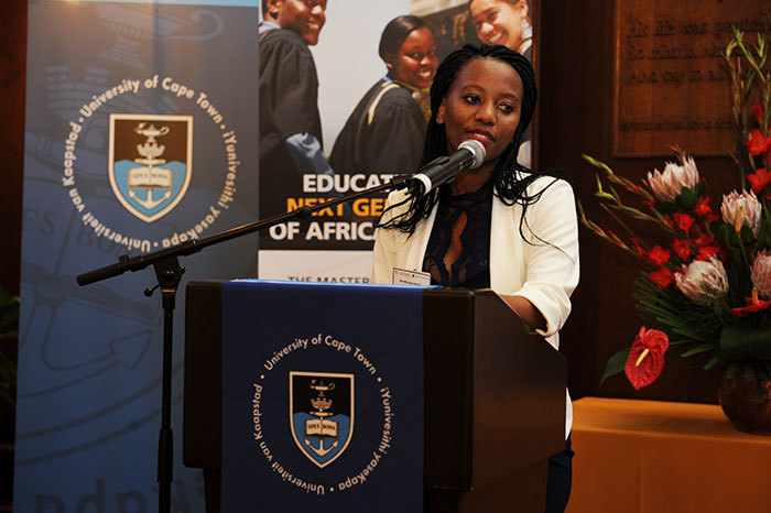 Miranda Nyathi, a Mastercard Foundation Scholar, disagrees with the opinion that Africa needs entrepreneurs more than researchers: it's her belief that, through research, the conditions are created in which entrepreneurs can flourish.