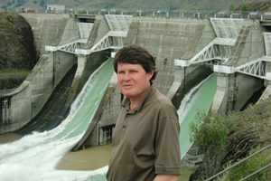 2014 Stockholm Water Prize Laureate John Briscoe at Lake Benmore on Waikiti River, New Zealand in 2011.