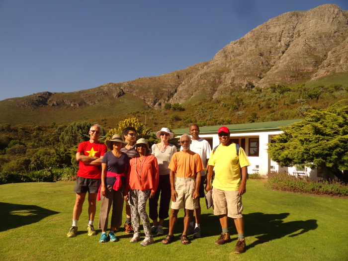 The group at Mont Fleur.