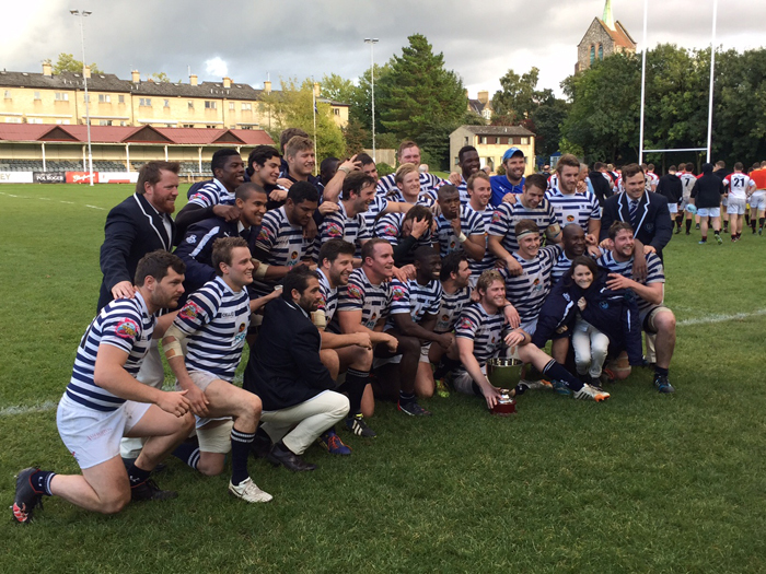 The Ikey Tigers won the first World University Rugby Cup when they beat Trinity College Dublin 17‑0 on 21&nbsp;September.