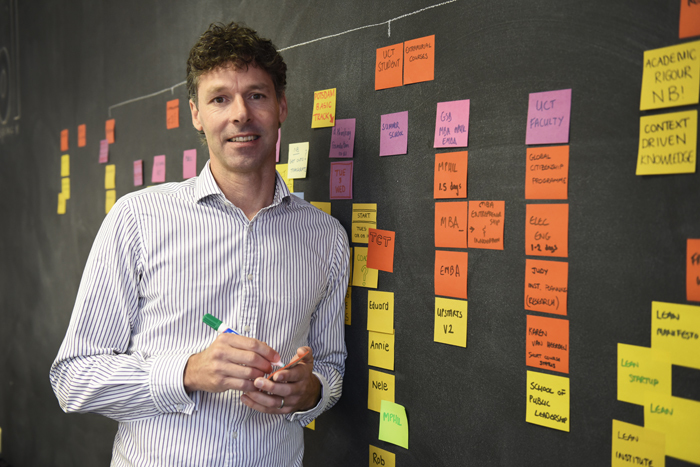 Richard Perez is the founding director of the UCT design thinking school, which aims to instill a culture of using design thinking to tackle social problems.