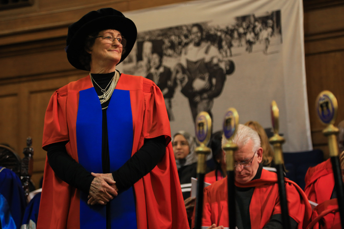 Last night (14 June) alumnus and archaeologist Dr Janette Deacon received an honorary Doctor of Literature at the third of four Humanities ceremonies.