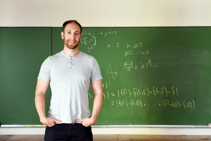 ​​​​​​​Dr Jonathan Shock aims to remove the notoriety from one of UCT's most feared courses: MAM1001W, the dreaded whole-year maths course for first-years students.