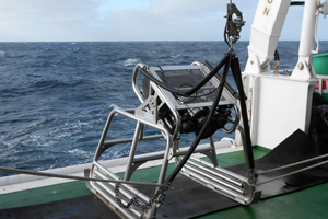 SAEON's submersible video camera is deployed to document what lives on the seabed of trawl lanes along the West Coast – and how long it takes marine life to recover after trawl fishing.