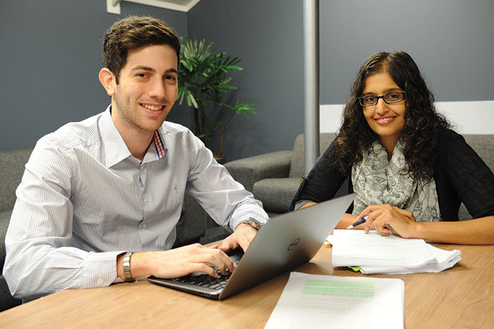 In addition to her role in transforming actuarial science and heading the department, Shivani Ramjee (right) has a rigorous research schedule. She recently won a 'best in category' prize at the 2014 International Congress of Actuaries (ICA) in Washington for a paper co-written with research assistant Matan Abrahams (left) on healthcare costs in the final year of life.