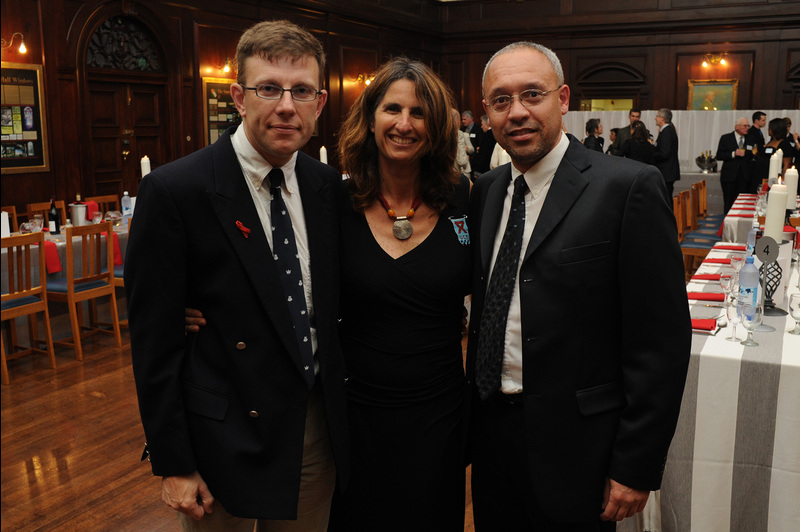 Bumper crop: (From left) Tim Low, Dr Susan Levine and Dr Gregory Smith along with Assoc Prof Michael Campbell (photo below), are the recipients of the 2011 Distinguished Teacher Awards.