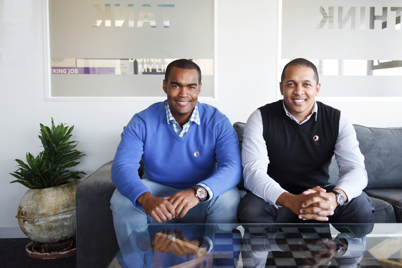 Cape Flats duo Brandon Como (left) and Grant Oosterwyk of Atnetplanet have used education as a tool and are building their business through community.