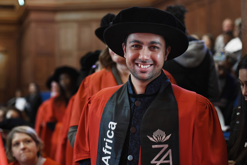 Mr South Africa, Habib Noorbhai, has received his PhD.