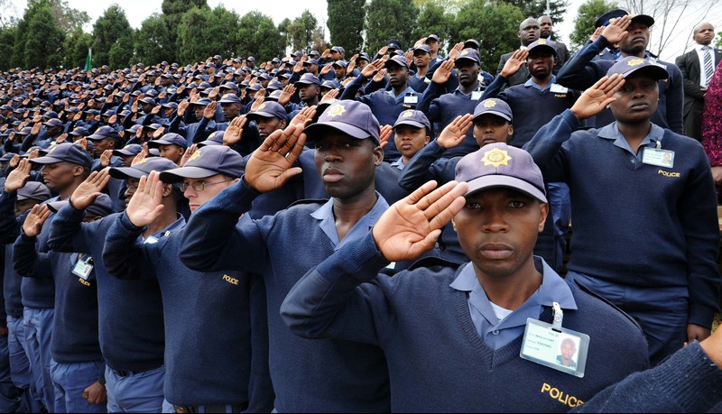 Most South African police officers view their job as primarily just that - a job and a means to survive. <b>Photo</b> <a href="https://www.flickr.com/photos/governmentza/20590391943" target="_blank" style="font-weight: normal;">GovernmentZA via Flickr</a>.