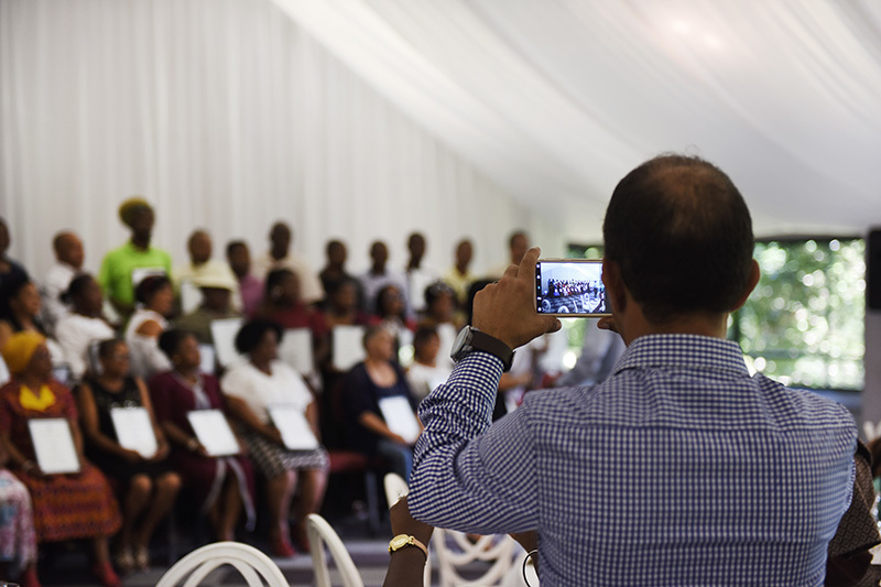 UCT’s Long Service Awards celebrated the dedication of 158 members of staff.
