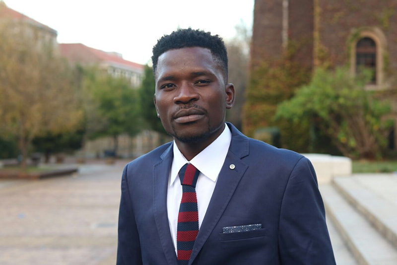 Candidate engineer Matimba Mabonda struggled with mental health during his time at UCT. He urges students to follow his example and to seek help when they are struggling.