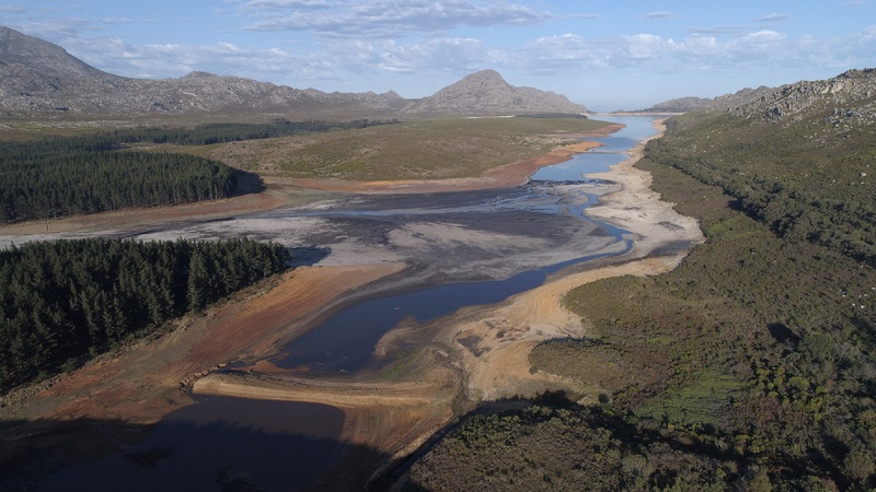 A view of Steenbras Dam in May 2017. <strong>Photo </strong><a href="http://www.capetown.gov.za/Family%20and%20home/education-and-research-materials/graphics-and-educational-material/water-saving-resources" target="_blank">City of Cape Town</a>
