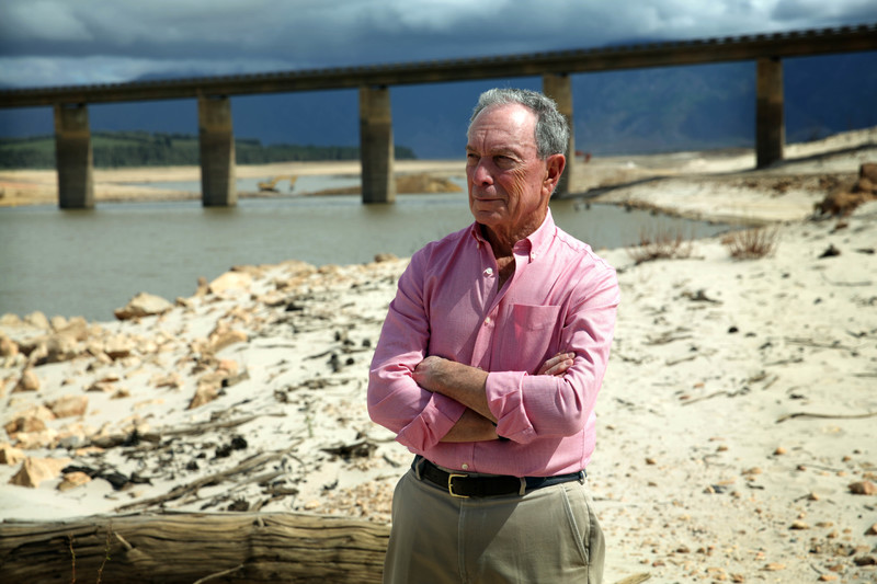 “We cannot let droughts like this become common around the world,” said Mike Bloomberg, following his recent tour of Theewaterskloof Dam.