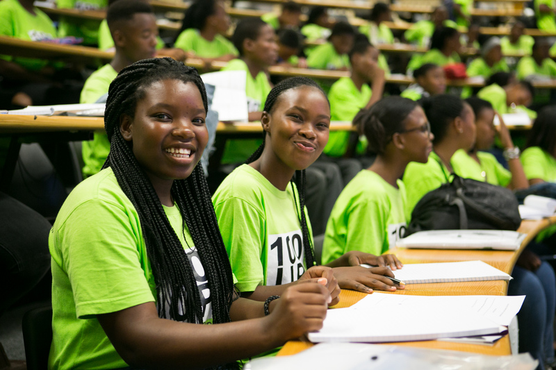 The School Improvement Initiative’s 100UP learners attended a series of UCT Summer School lectures earlier this year, introducing them to learning in a university context.
