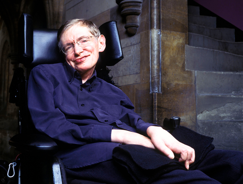 Stephen Hawking, who passed away on 14 March, was remembered by his long-time friend and collaborator, Emeritus Distinguished Professor George Ellis, in a moving tribute held in the RW James Building. <strong>Photo</strong> <a href="https://www.flickr.com/photos/lwpkommunikacio/13774836353" target="_blank">Flickr</a>.