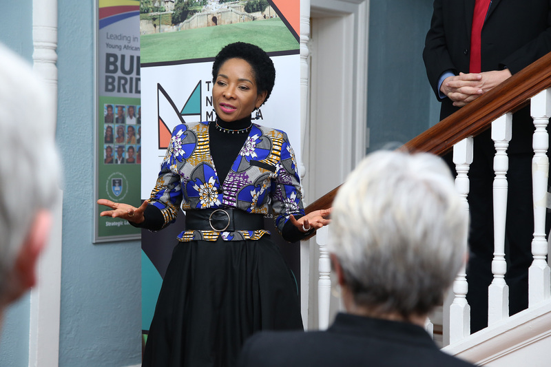 VC Prof Kgethi Phakeng addressed the audience, marking the official launch of the Nelson Mandela School of Public Governance this week. 