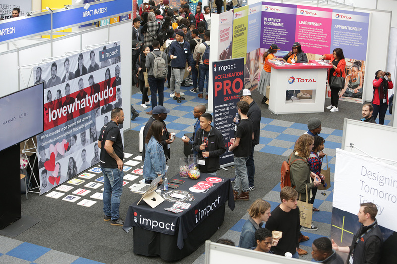This year’s Epic Job Expo was the largest of its kind ever held at UCT, with 100 exhibitors on site to interact with students.
