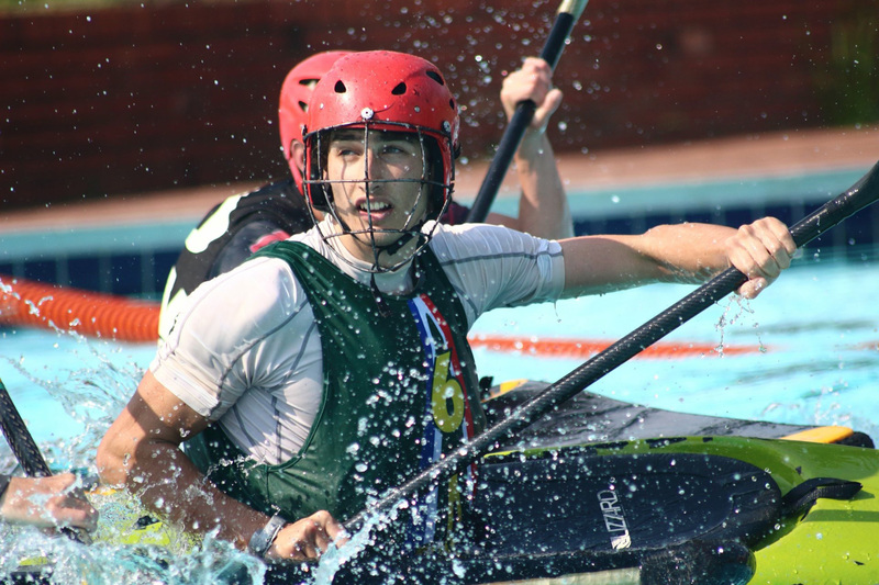 UCT Canoe Club member and business science student Tristan Drummond combines his love of kayaking and team sports in canoe polo.