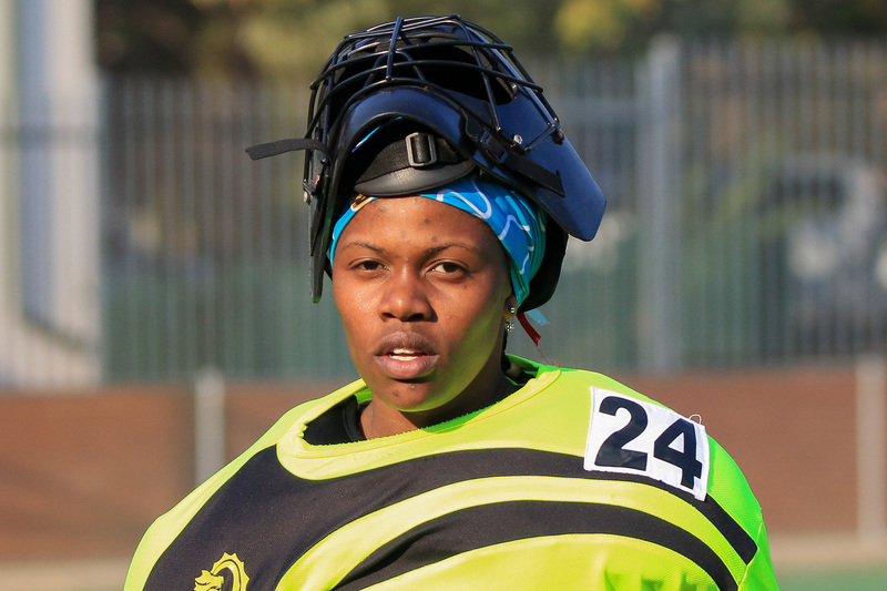 UCT&rsquo;s first-team hockey goalkeeper Nepo Serage elicits praise from sports administrators for her actions on and off the field. <b>Photo</b> Arnold Dippenaar Photography.