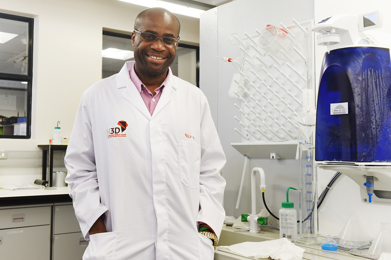 Prof Kelly Chibale, whose Drug Discovery and Development Centre (H3D) at UCT pioneers world-class drug discovery in Africa and who has also become known for his pivotal work on malaria, is a new Member of ASSAf. <b>Photo</b> Robyn Walker.