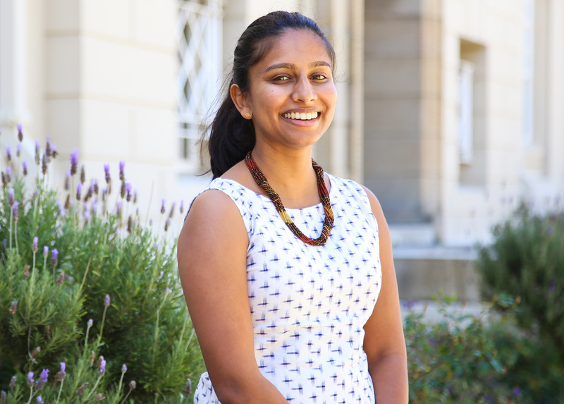UCT Masters student Maria Jose, who was among 700 young African leaders from across the continent to be selected as part of the Mandela Washington Fellowship for Young African Leaders (MWF), a flagship programme of the Young African Leaders Initiative. Photo Je’nine May.