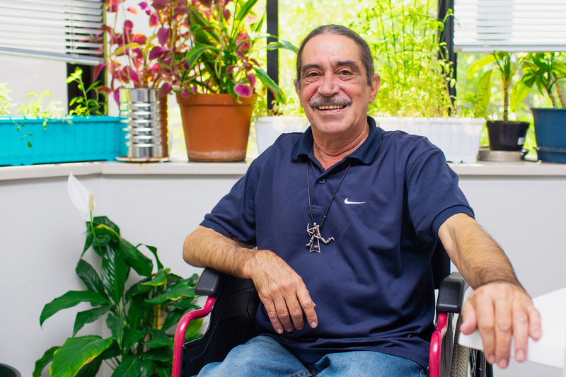 Daniel Franco is one of 10 staff celebrating 35 years’ service with UCT this year. <b>Photo</b> Je’nine May.