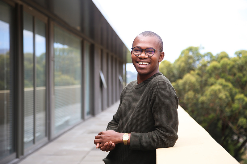New Generation of Academics Programme (nGAP) Associate Mochelo Lefoka, who has been hailed for his open-hearted belief in the goodness of people.