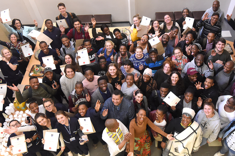 isiXhosa and Afrikaans short course graduates received their certificates at a special ceremony this week organised by UCT’S Multilingualism Education Project (MEP). 