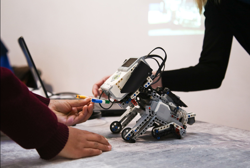 The Women in STEM event, held at Protea Heights Academy on 24 August, included an expo with demonstrations of virtual reality software, robotics and drone technology.