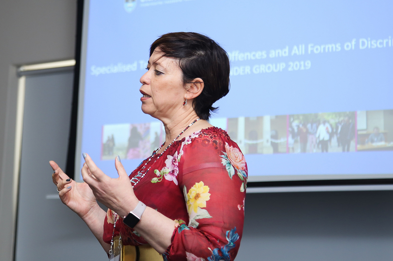 DVC for transformation Prof Loretta Feris, the programme director at the two-day meeting, discusses the concept of a specialised sexual offences tribunal for UCT.