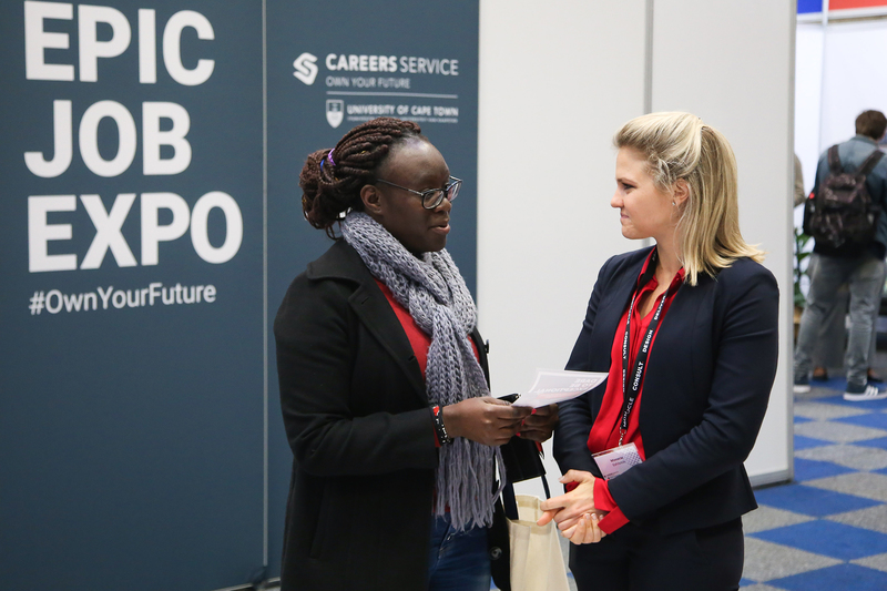 UCT Careers Service is up for two awards, including in the “Best Career Fair” category for the Epic Job Expo.