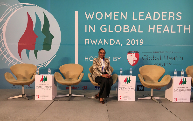 Silindile Ngcobo at the 2019 Women Leaders in Global Health Conference in Kigali, Rwanda. 