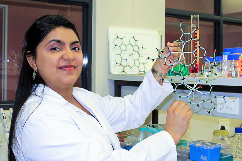 PhD graduate Roxanne Mohunlal described her journey at UCT as a rollercoaster ride. 