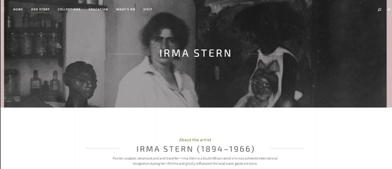 The new Irma Stern Museum website pays visual tribute to Irma Stern and the work she collected.