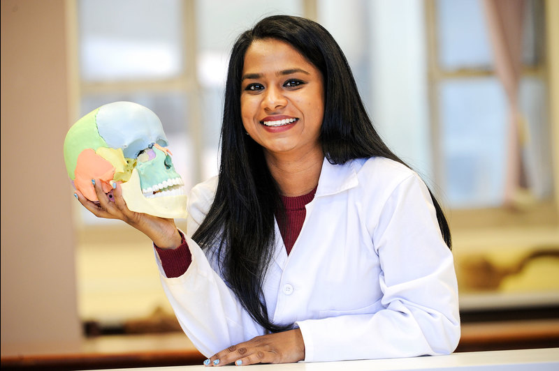 Clinical anatomist and lecturer Jeshika Luckrajh (24), is among the university’s youngest academics and the first in her family with a degree.