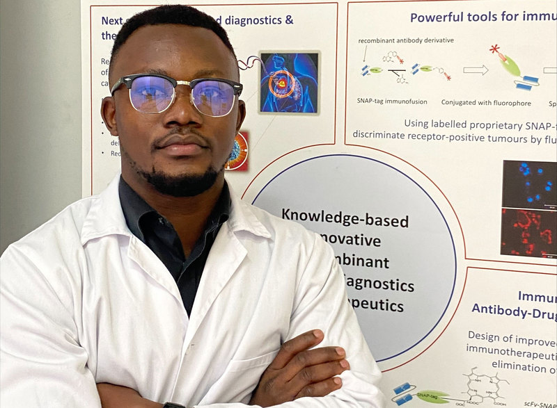 UCT’s Dennis Dogbey is the only African recipient in the Human-Computer Interactions subfield this year.
