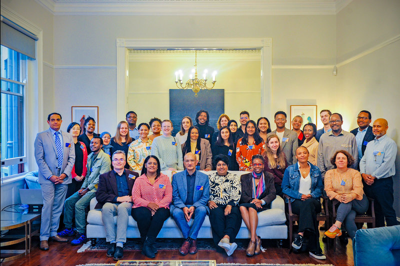 The 2023 NAPP cohort, along with faculty deans and some members of the UCT executive.