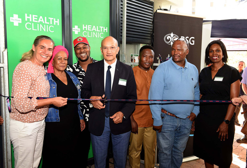 On Monday, 18 March, the ribbon was cut to mark the opening of UCT’s Dis-Chem Wellness Centre, which brings quality primary healthcare services to the workplace for pay classes two to six.