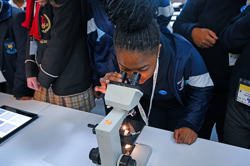The Learners’ Open Day drew more than 200 learners from schools across Cape Town. 