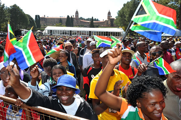 Freedom Day celebrations at the Union Buildings in Pretoria. (Credit: <a href="https://www.flickr.com/photos/governmentza/14060591495/in/photostream/" target="_black">GCIS</a>)
