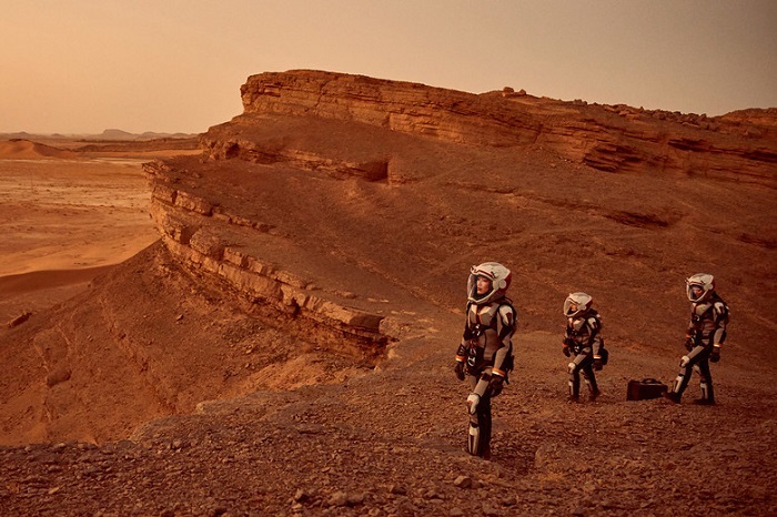 A scene from the TV mini-series, ‘Mars’. Photo: National Geographic