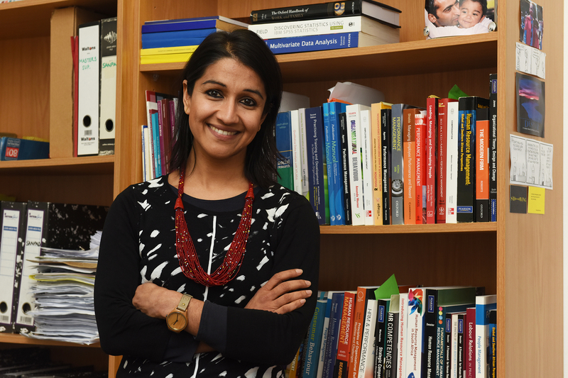 Ameeta Jaga, an associate professor in organisation psychology at UCT, is working to understand how people manage family and work demands.