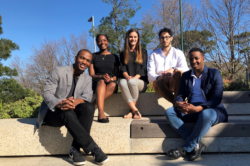 Postgraduate researchers Mohapi Mohlamonyane, Ines Moussi, Lindi-Jane Janse van Rensburg, Dimitri Pavlou and Siphamandla Vilakazi have challenged South Africa's financial services to be more innovative in their approach to the creation of shared value.