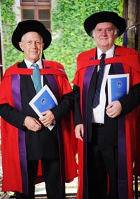 Profs George Ellis & Brian Warner