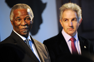 Mr Thabo Mbeki and Dr Max Price