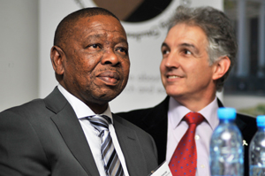 Dr Blade Nzimande and Dr Max Price