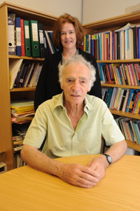Profs Nan Yeld and Robert Segall