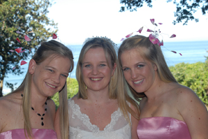 The Westcott sisters (from left) Nicky, Pam and Kim
